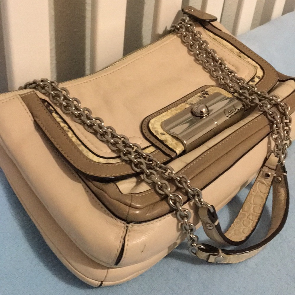 Coach Kristin Willow shoulder purse